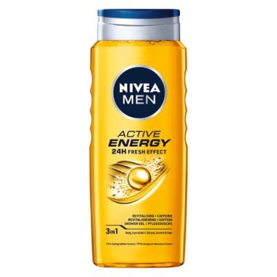 NIVEA MEN Żel pod prysznic ACTIVE ENERGY, 500ml