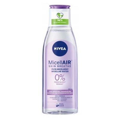 NIVEA MicellAir Skin Breathe Płyn micelarny do cery wrażliwej i nadwrażliwej, 200 ml