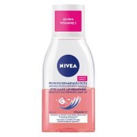 NIVEA Pielęgnujący dwufazowy płyn do demakijażu oczu, 125ml
