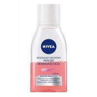 NIVEA Pielęgnujący dwufazowy płyn do demakijażu oczu, 125ml