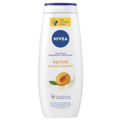 NIVEA Pielęgnujący żel pod prysznic z naturalnym olejkiem z nasion moreli, 500ml