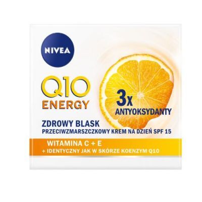 NIVEA Q10 Plus Przeciwzmarszczkowy krem energetyzujący na dzień, 50ml