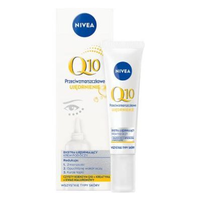 Nivea Q10 Przeciwzmarszczkowe ujędrnienie Krem pod oczy, 15 ml