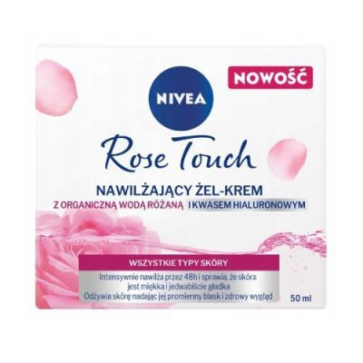 NIVEA Rose Touch Różany krem-żel nawilżający, 50ml