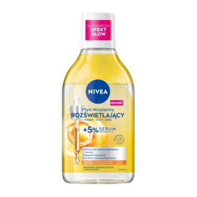 NIVEA Rozświetlający płyn micelarny z 5% Serum, 400ml