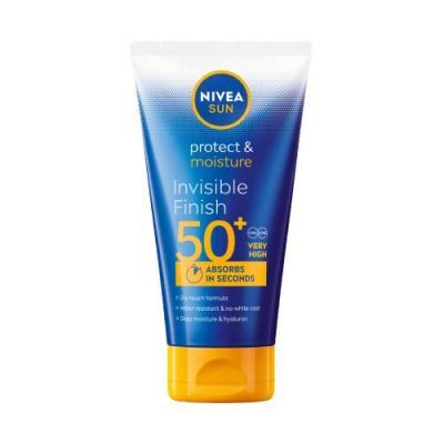 Nivea Sun Invisible Finish Nawilżający Balsam do opalania SPF50+, 150 ml