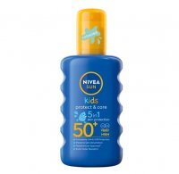 NIVEA SUN KIDS PROTECT &amp; CARE Balsam ochronny na słońce SPF50+ 200 ml