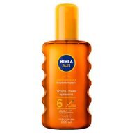 NIVEA Sun Olejek karotenowy do opalania w spray'u SPF 6, 200 ml