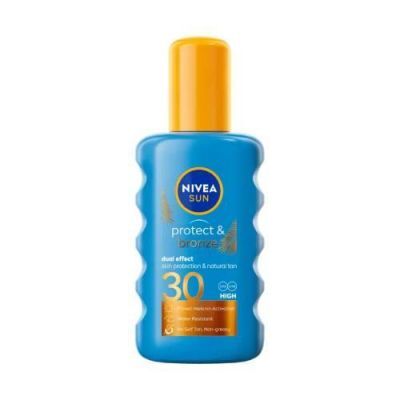 NIVEA SUN Protect&bronze balsam w sprayu do opalania SPF30, 200ml