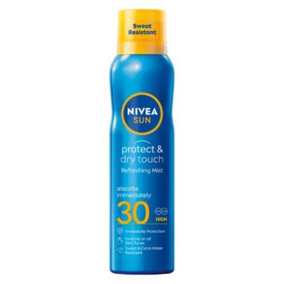 Nivea Sun Protect&Dry Touch Spray przeciwsłoneczny do opalania SPF30, 200 ml