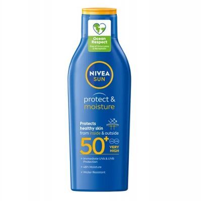 NIVEA SUN PROTECT & MOISTURE Balsam do opalania nawilżający SPF50+ 200 ml