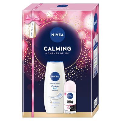 Nivea Zestaw Calming moments of joy (Żel pod prysznic, 250 ml + Antyperspirant, 50 ml)