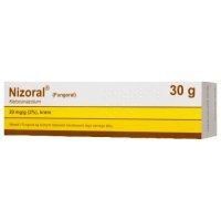 Nizoral 20 mg Krem, 30 g - lek o działaniu przeciwgrzybiczym (Delfarma)