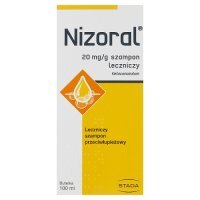 Nizoral 20mg/g szampon przeciwłupieżowy i przeciwgrzybiczy, 100 ml