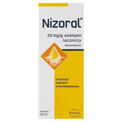 Nizoral Leczniczy szampon przeciwłupieżowy, 60 ml