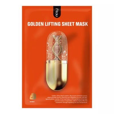 NO:HJ Golden Lifting Sheet Mask Złota liftingująca maseczka 3D, 25 ml