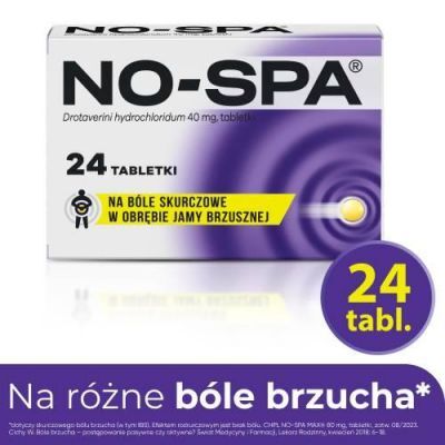 NO-SPA 40 mg, 24 tabletki