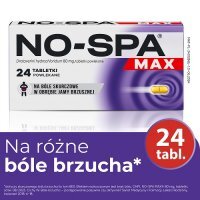 NO-SPA MAX 80 mg 24 tabletki