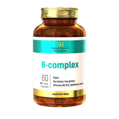 NOBLE HEALTH B-complex 60 kapsułek