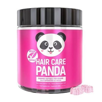 Noble Health Hair Care Panda wegańskie żelki, 300 g