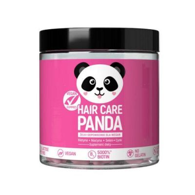 Noble Health Hair Care Panda żelki, 300g