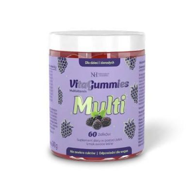 Noble Health VitaGummies Multiwitamina w żelkach, 60 szt. KRÓTKA DATA 30.09.2026