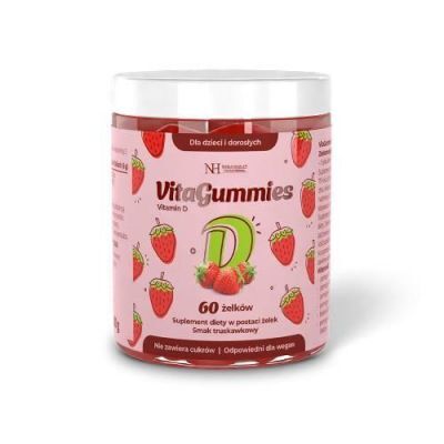 Noble Health VitaGummies Witamina D w żelkach, 60 szt. KRÓTKA DATA 31.10.2026