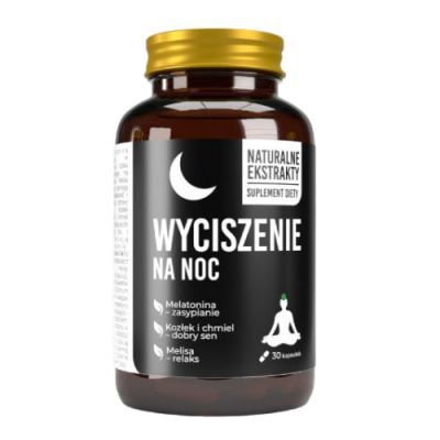 NOBLE HEALTH Wyciszenie na noc, 30kaps. KRÓTKA DATA 31.12.2025