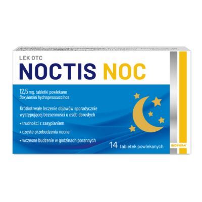 NOCTIS NOC 12,5 mg 14 tabletek
