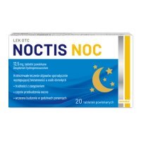 NOCTIS Noc 12,5 mg, 20 tabletek