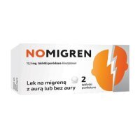 NOMIGREN 12,5 mg 2 tabletek