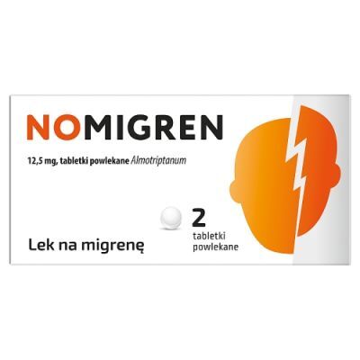 NOMIGREN 12,5 mg 2 tabletek