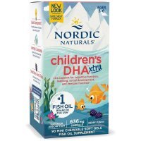 NORDIC NATURALS Children's DHA Xtra 636 mg Berry Punch 90 kapsułek