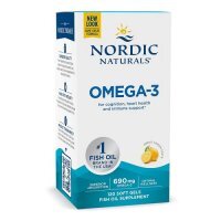 NORDIC NATURALS Omega-3 690 mg smak cytrynowy 120 kapsułek