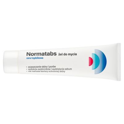 Normatabs Żel do mycia twarzy do cery trądzikowej, 150 ml
