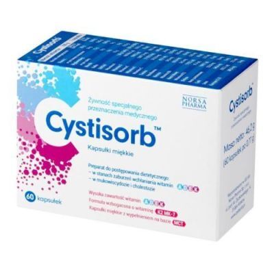 NORSA PHARMA Cystisorb, 60 kaps. KRÓTKA DATA 27.06.2026