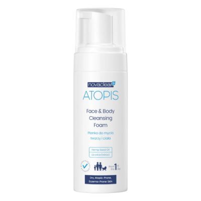 NOVACLEAR ATOPIS Pianka do mycia twarzy- 150ml