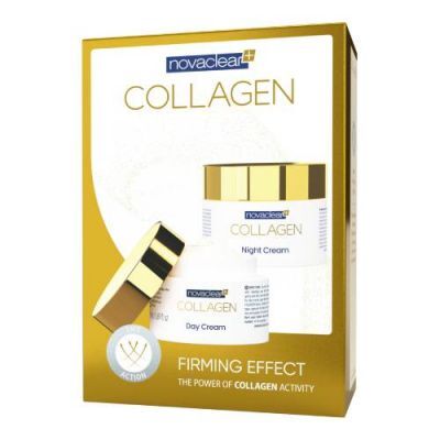 Novaclear Collagen Zestaw kosmetyków do pielęgnacji skóry z pierwszymi oznakami starzenia
