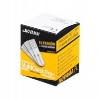 NOVAMA MultiCheck Pro+ Paski testowe do pomiaru cholesterolu, 10szt.