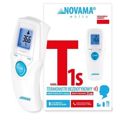 NOVAMA White T1s Termometr bezdotykowy