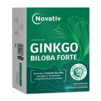 Novativ Ginkgo Biloba Forte, 60 kaps.