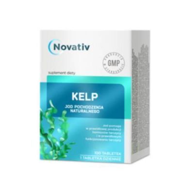 NOVATIV Kelp 100 tabletek KRÓTKA DATA 30.11.2024