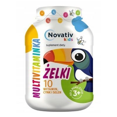 Novativ Kids Żelki Multivitaminka, 150g