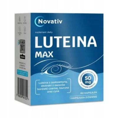 NOVATIV Luteina Max 60 kapsułek