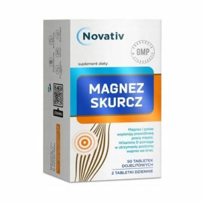 Novativ Magnez Skurcz, 50tabl.