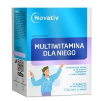 NOVATIV Multiwitamina Dla Niego 60 tabletek