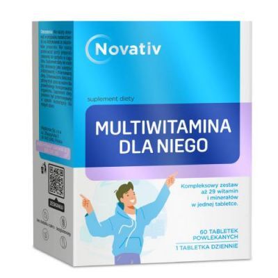 NOVATIV Multiwitamina Dla Niego 60 tabletek