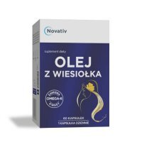 NOVATIV Olej z wiesiołka 60 kapsułek
