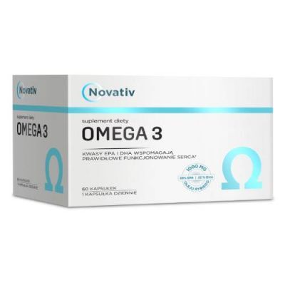 Novativ Omega-3, 60kaps.