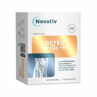 NOVATIV OSTEO Ca+D3+K2 60 tabletek